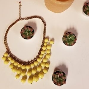 Yellow necklace